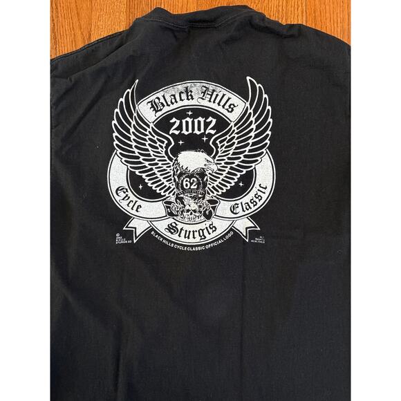 2002 Harley-Davidson New York Cafe Men's Black Short Sleeve Vintage T-Shirt L - Picture 4 of 8